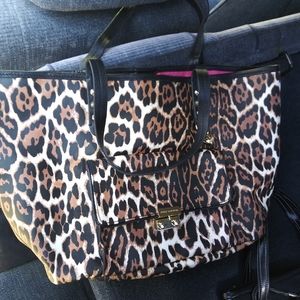 Juicy Couture leopard print Pammy tote